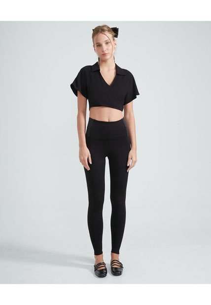 Leggins Para Mujer Largo Color Negro Marca Seven Seven #28230578