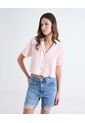 Blusa Para Mujer Manga Corta Color Rosado Marca Seven Seven #28124130 de Seven Seven