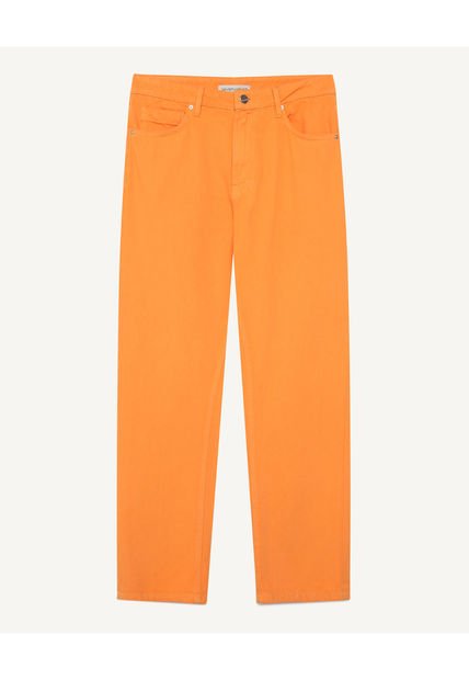 Jean Para Mujer Straight Color Naranja Marca Seven Seven #28160740