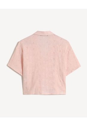 Blusa Para Mujer Manga Corta Color Rosado Marca Seven Seven #28124130