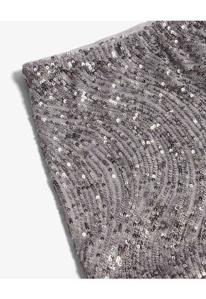 Short Para Mujer Multiusos Plano Color Plata Marca Seven Seven #28191111