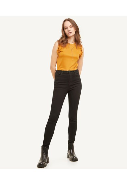 Jean Para Mujer Skinny Color Negro Marca Seven Seven #28160607