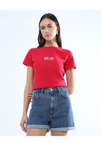 Short Para Mujer  Color Azul Medio Marca Seven Seven #28190965 Seven Seven