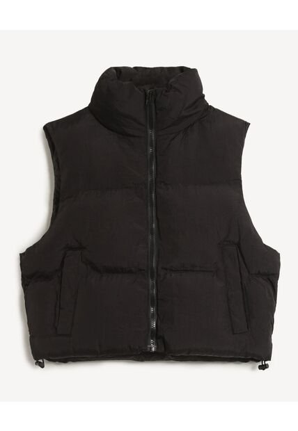 Chaleco Para Mujer Acolchado Color Negro Marca Seven Seven #28250139