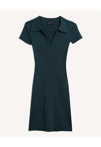 Vestido Para Mujer M/C Corto Color Verde Marca Seven Seven #28171438 Seven Seven