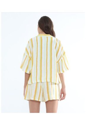 Blusa Para Mujer Manga Corta Color Verde Claro Marca Seven Seven #28124002