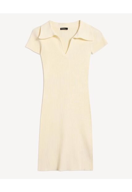 Vestido Para Mujer M/C Corto Color Crudo Marca Seven Seven #28171438