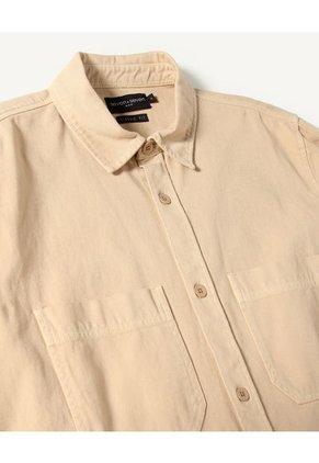 Camisa Para Hombre  Color Camel Marca Seven Seven #45011877