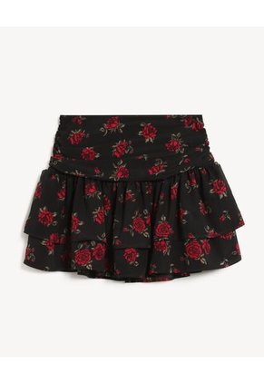 Short Para Mujer Multiusos Plano Color Negro Marca Seven Seven #28191119