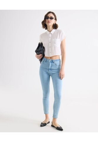 Jean Para Mujer Skinny Color Azul Marca Seven Seven #28160956 Seven Seven