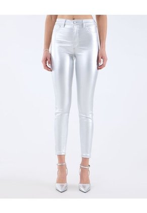 Jean Para Mujer Skinny Color Plata Marca Seven Seven #28160879