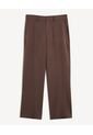 Pantalón Straight Sastrero  Para Hombre Café Seven Seven de Seven Seven