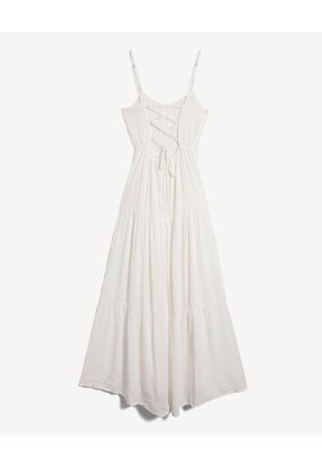 Vestido Para Mujer M/Sisa Largo Color Marfil Marca Seven Seven #28171463