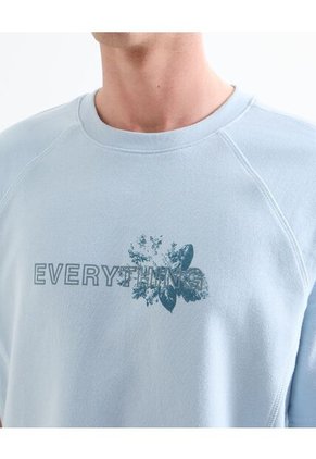 Camiseta Para Hombre Manga Corta Color Azul Claro Marca Seven Seven #45092648