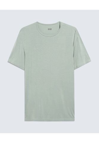 Camiseta Para Hombre Manga Corta Color Verde  Marca Seven Seven #45092559 Seven Seven