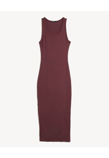 Vestido Para Mujer M/Sisa Medio Color Café Marca Seven Seven #28171489