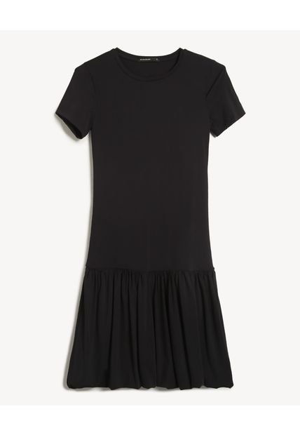 Vestido Para Mujer M/C Corto Color Negro Marca Seven Seven #28171478