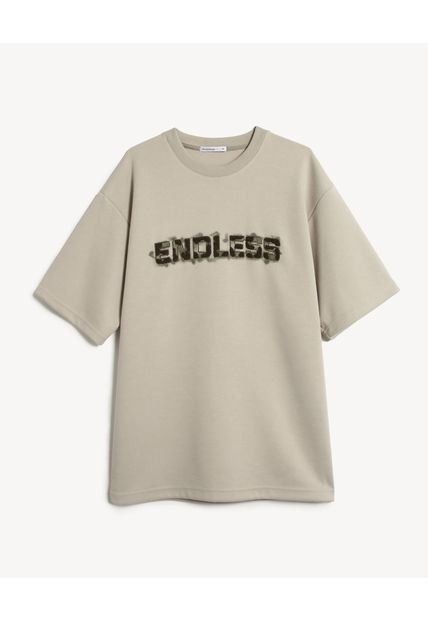 Camiseta Para Hombre Manga Corta Cuello Redondo Color Gris Marca Seven Seven #45092779