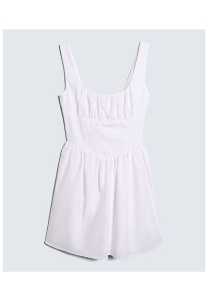 Vestido Para Mujer Manga Sisa Color Crudo Marca Seven Seven #28171349