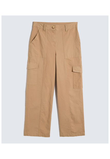 Pantalon Para Mujer  Color Cafe Claro Marca Seven Seven #28071829