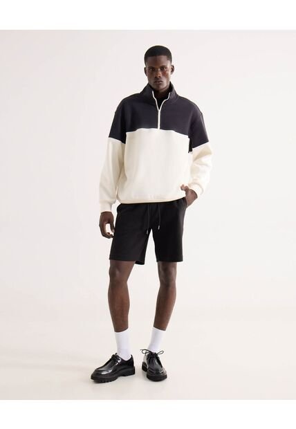 Bermuda Para Hombre Jogger Largo Color Negro Marca Seven Seven #45100731