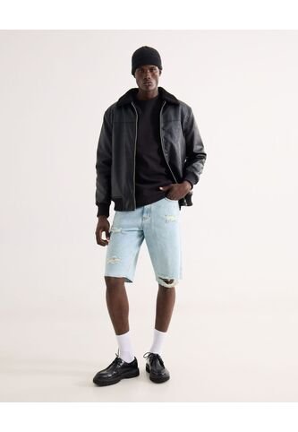 Bermuda Para Hombre Regular Corto Color Azul Marca Seven Seven #45100728 Seven Seven