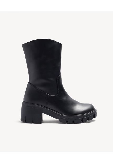Botas Para Mujer Botin Color Negro Marca Seven Seven #28670039