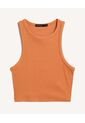 Camiseta Para Mujer Manga Sisa Cuello Redondo Color Naranja Marca Seven Seven #28096574 de Seven Seven