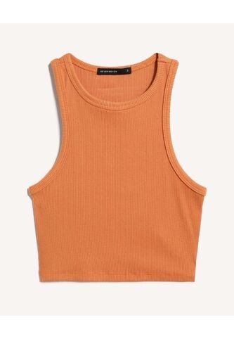 Camiseta Para Mujer Manga Sisa Cuello Redondo Color Naranja Marca Seven Seven #28096574 Seven Seven