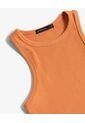 Camiseta Para Mujer Manga Sisa Cuello Redondo Color Naranja Marca Seven Seven #28096574 de Seven Seven