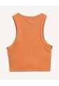 Camiseta Para Mujer Manga Sisa Cuello Redondo Color Naranja Marca Seven Seven #28096574 de Seven Seven
