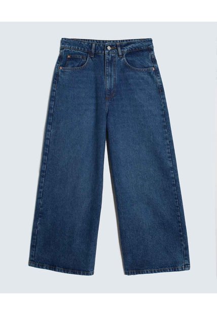 Jean Para Mujer Culotte Color Azul Medio Marca Seven Seven #28160893