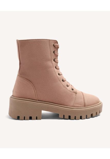 Botas Para Mujer Botin Color Beige Marca Seven Seven #28670044