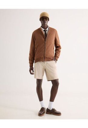 Chaqueta Para Hombre Bomber Color Camel Marca Seven Seven #45080481