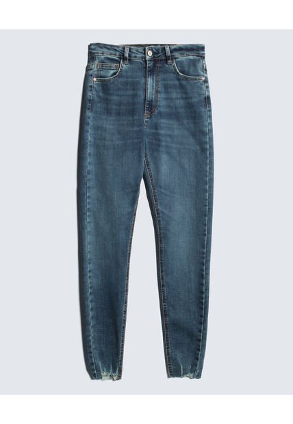 Jean Para Mujer Skinny Color Azul Medio Marca Seven Seven #28160878