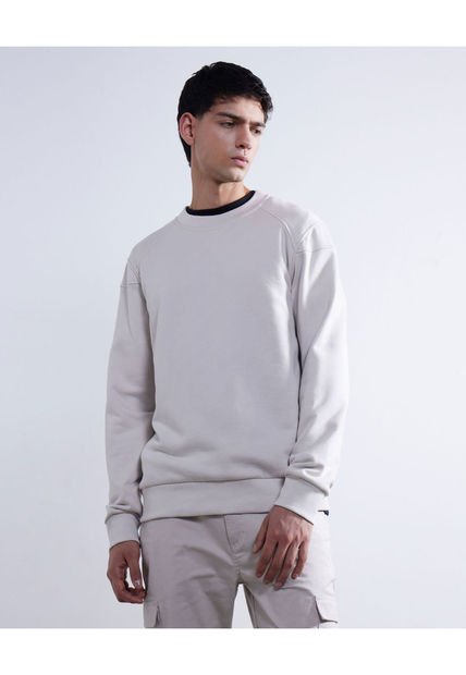 Buzo Para Hombre Cuello Redondo Color Blanco Marca Seven Seven #45060655