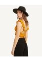 Camiseta Para Mujer Manga Sisa Color Mostaza Marca Seven Seven #28094800 de Seven Seven