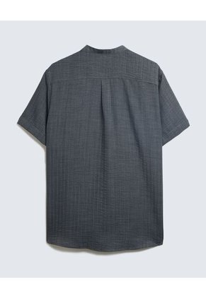 Camisa Para Hombre Manga Corta Color Gris Oscuro Marca Seven Seven #45012095