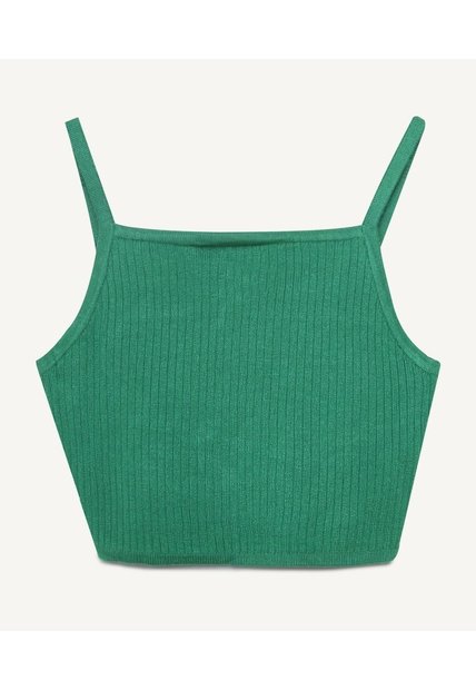 Camiseta Para Mujer Manga Sisa Color Verde  Marca Seven Seven #28094558