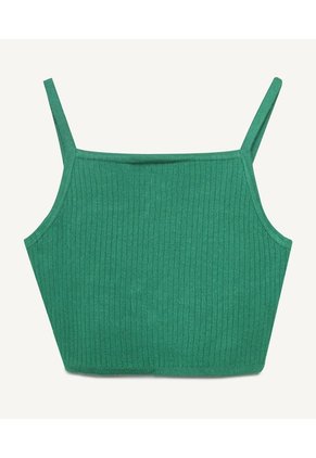 Camiseta Para Mujer Manga Sisa Color Verde Marca Seven Seven #28094558