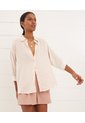 Blusa Para Mujer Manga Larga Color Beige Marca Seven Seven #28123703 de Seven Seven