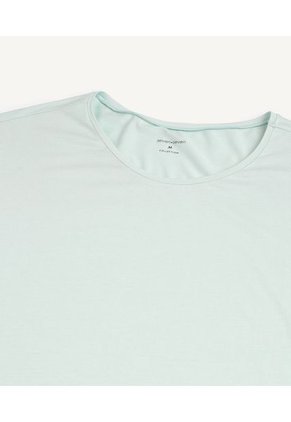 Camiseta Manga Corta Hombre Seven Viscosa Azul 45092066-60291