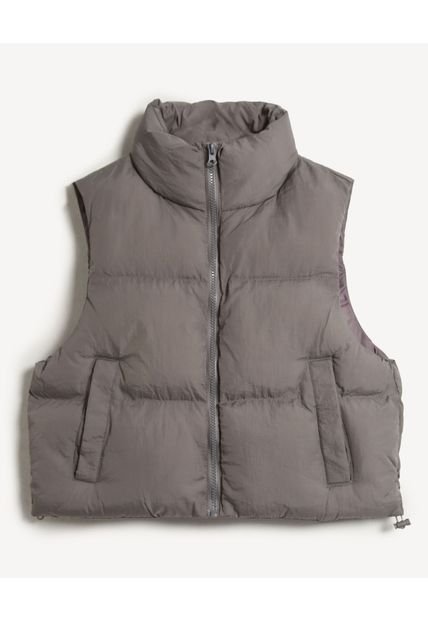 Chaleco Para Mujer  Color Gris Marca Seven Seven #28250123