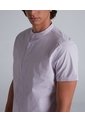 Camisa Para Hombre Manga Corta  Color Lilapastel Marca Seven Seven #45011821 de Seven Seven