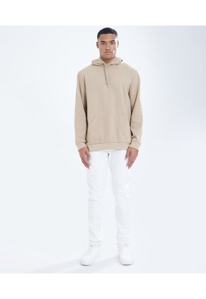 Buzo Para Hombre Hoodie Color Beige Marca Seven Seven #45060623