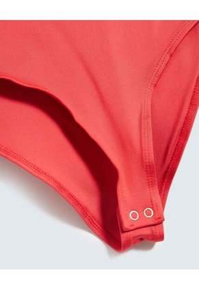 Camiseta Para Mujer Manga Sisa Moda Color Rojo Marca Seven Seven #28096298