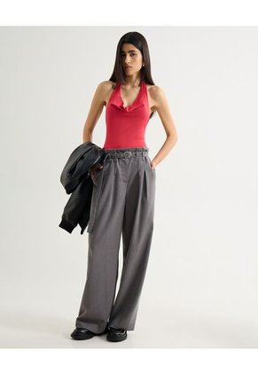 Camiseta Para Mujer Manga Sisa Moda Color Rojo Marca Seven Seven #28096298