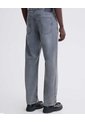 Jean Straight Gris Medio Con Desgaste  Para Hombre Gris Seven Seven de Seven Seven