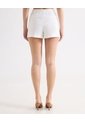 Falda Short Cruzado  Para Mujer Crudo Seven Seven de Seven Seven