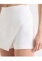 Falda Short Cruzado  Para Mujer Crudo Seven Seven de Seven Seven